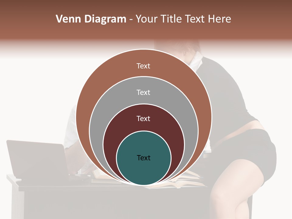 Test Sitting White PowerPoint Template