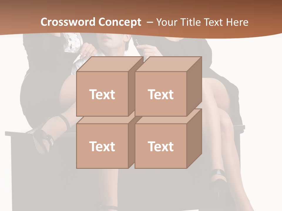 People Background Solving PowerPoint Template
