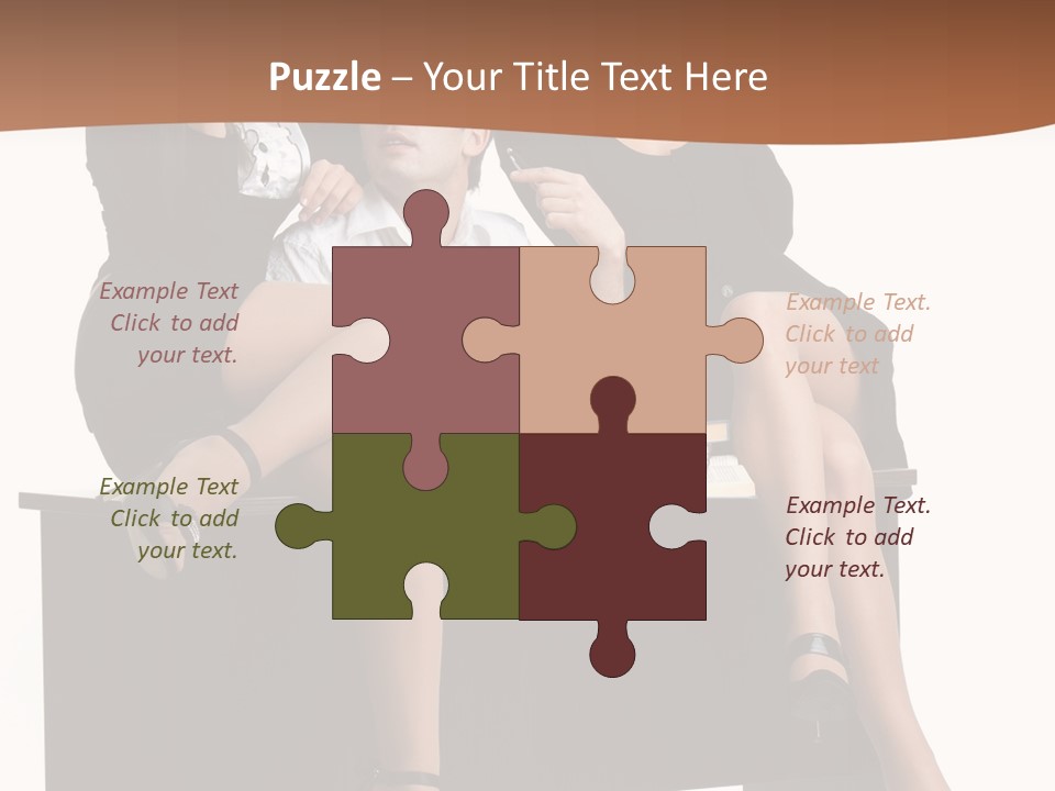 People Background Solving PowerPoint Template