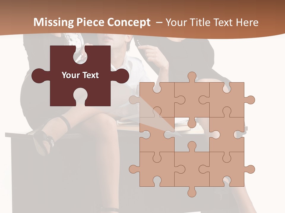 People Background Solving PowerPoint Template