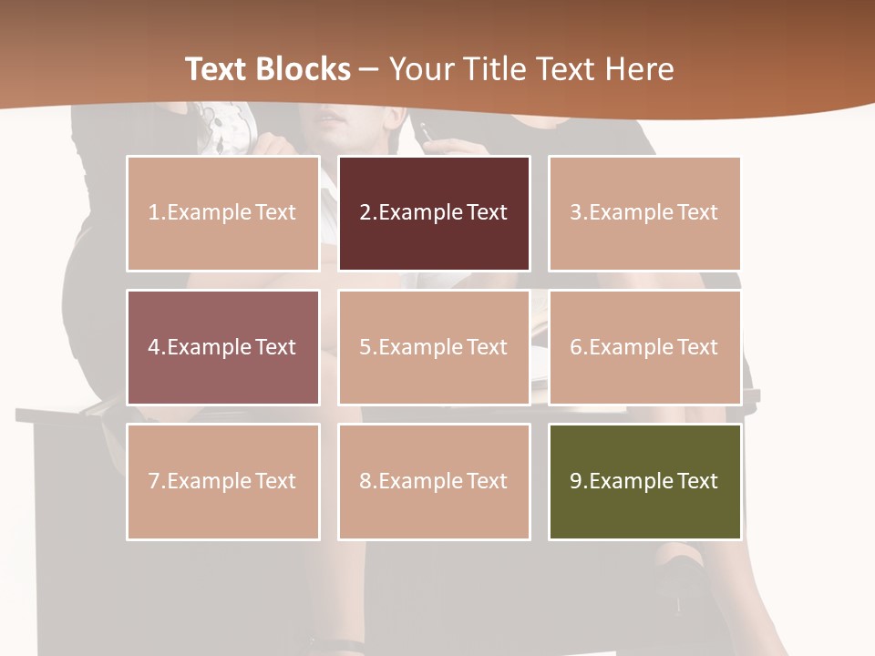 People Background Solving PowerPoint Template
