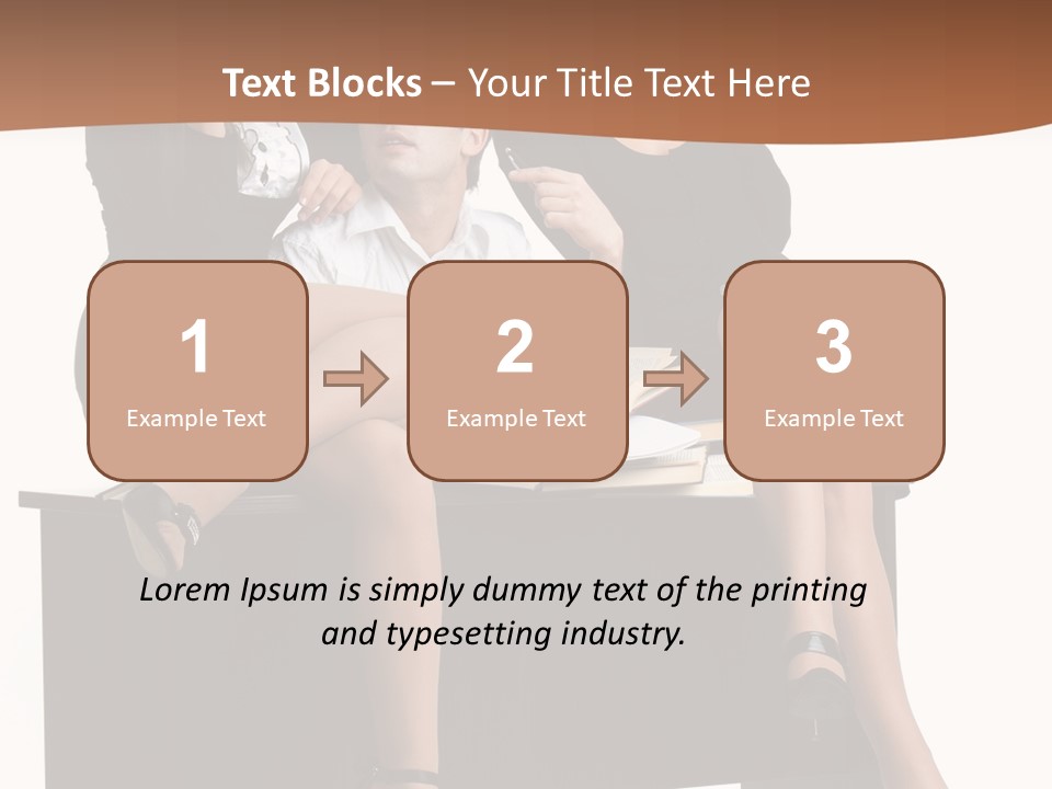 People Background Solving PowerPoint Template