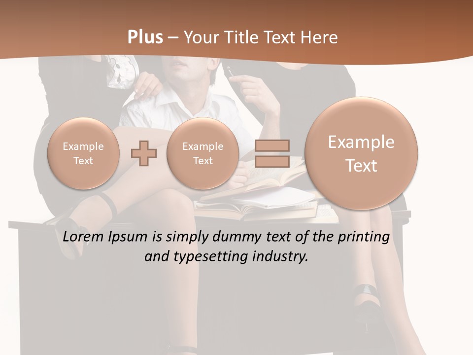 People Background Solving PowerPoint Template