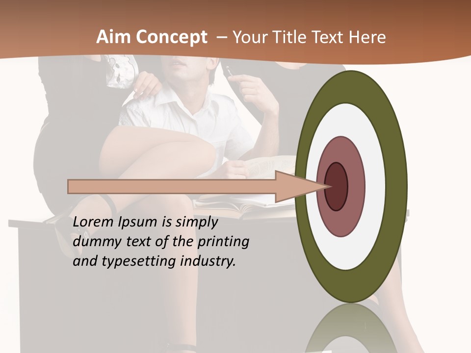 People Background Solving PowerPoint Template