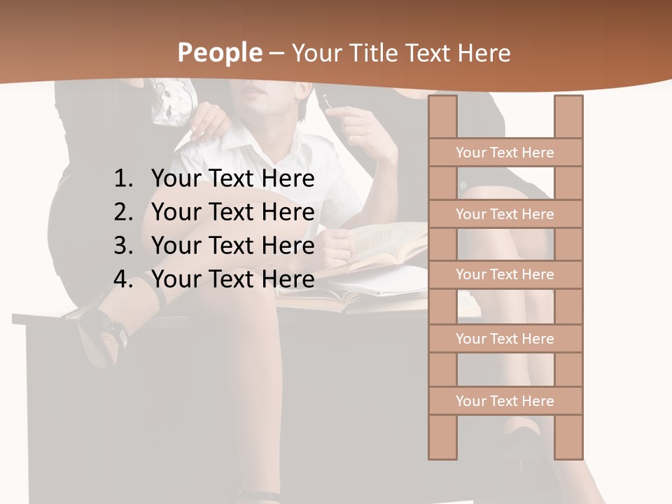 People Background Solving PowerPoint Template