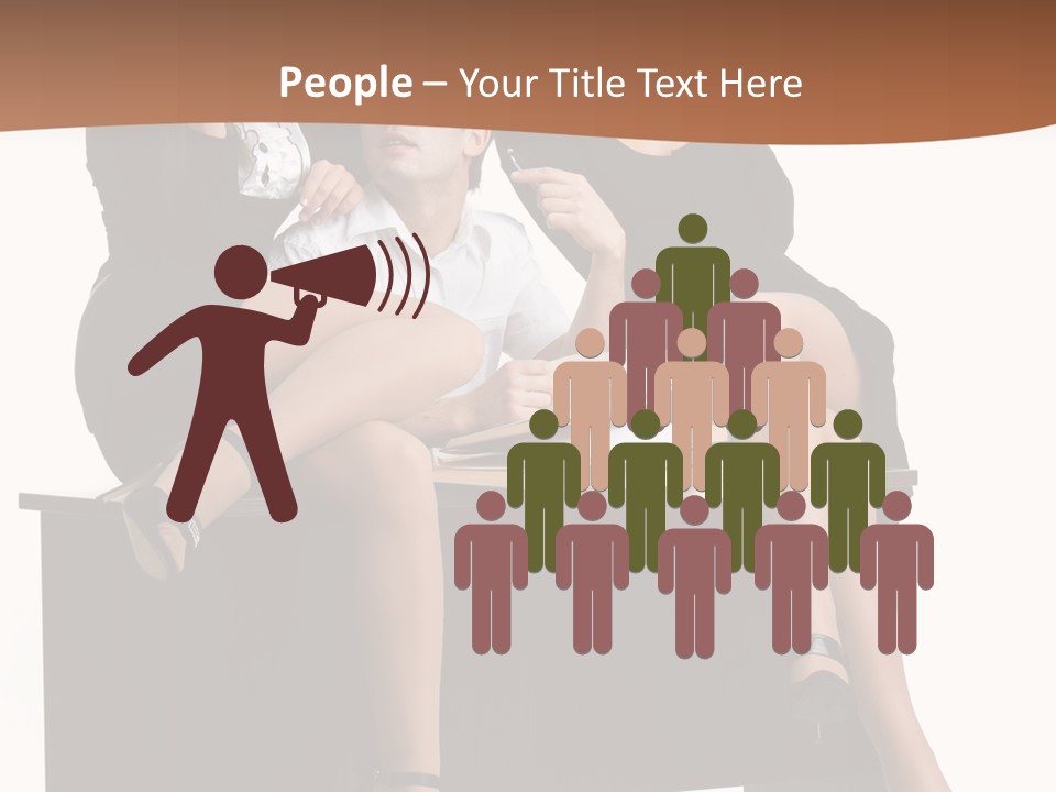 People Background Solving PowerPoint Template
