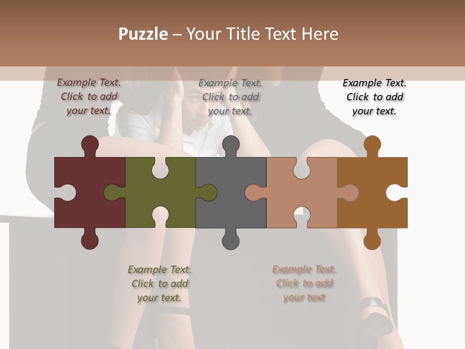 College Clever Friend PowerPoint Template