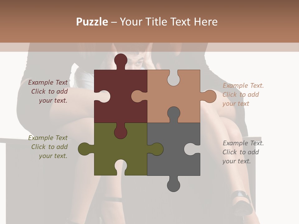 College Clever Friend PowerPoint Template