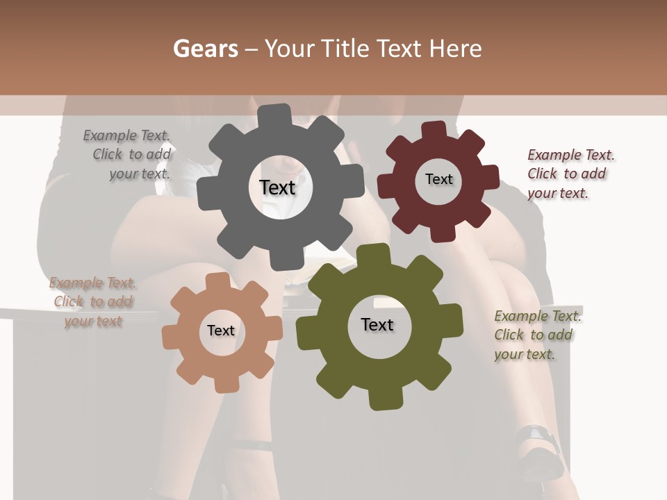 College Clever Friend PowerPoint Template