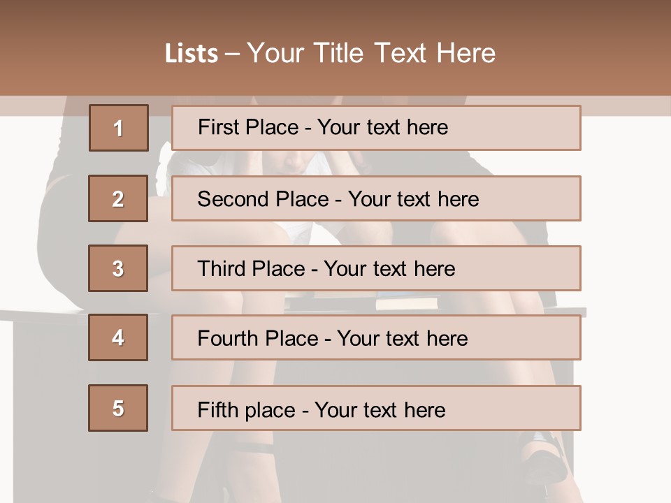 College Clever Friend PowerPoint Template