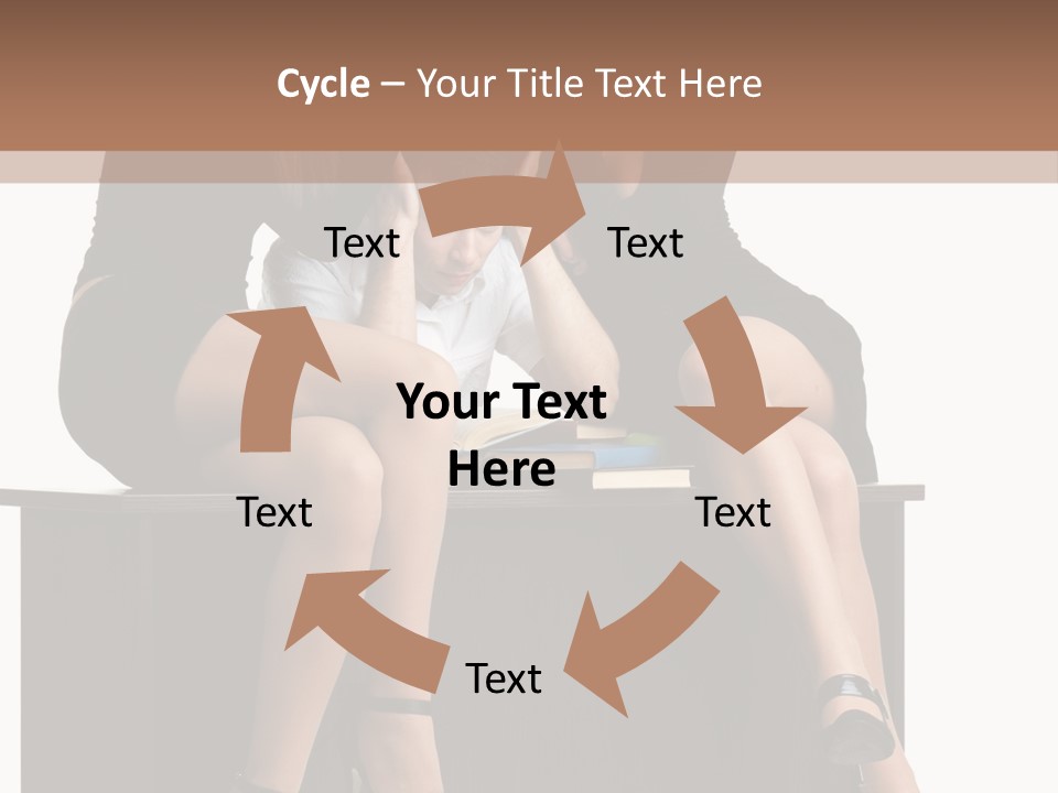 College Clever Friend PowerPoint Template