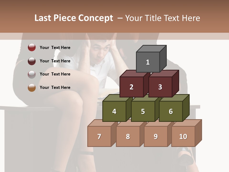 College Clever Friend PowerPoint Template