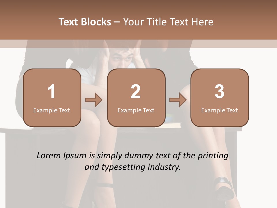 College Clever Friend PowerPoint Template