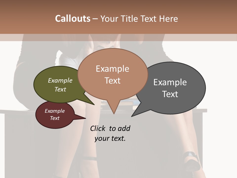 College Clever Friend PowerPoint Template