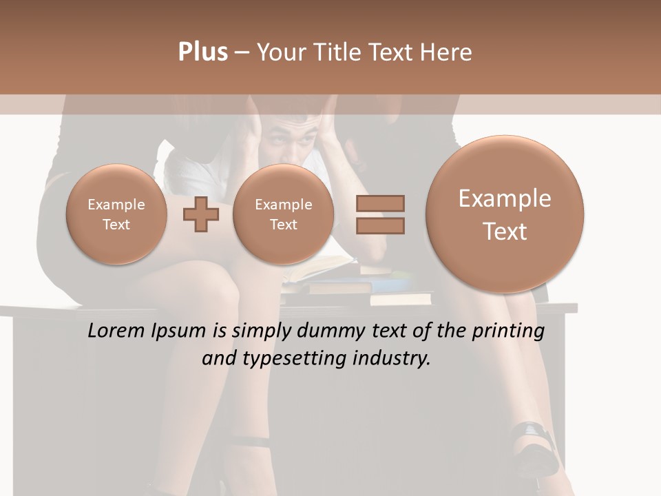 College Clever Friend PowerPoint Template