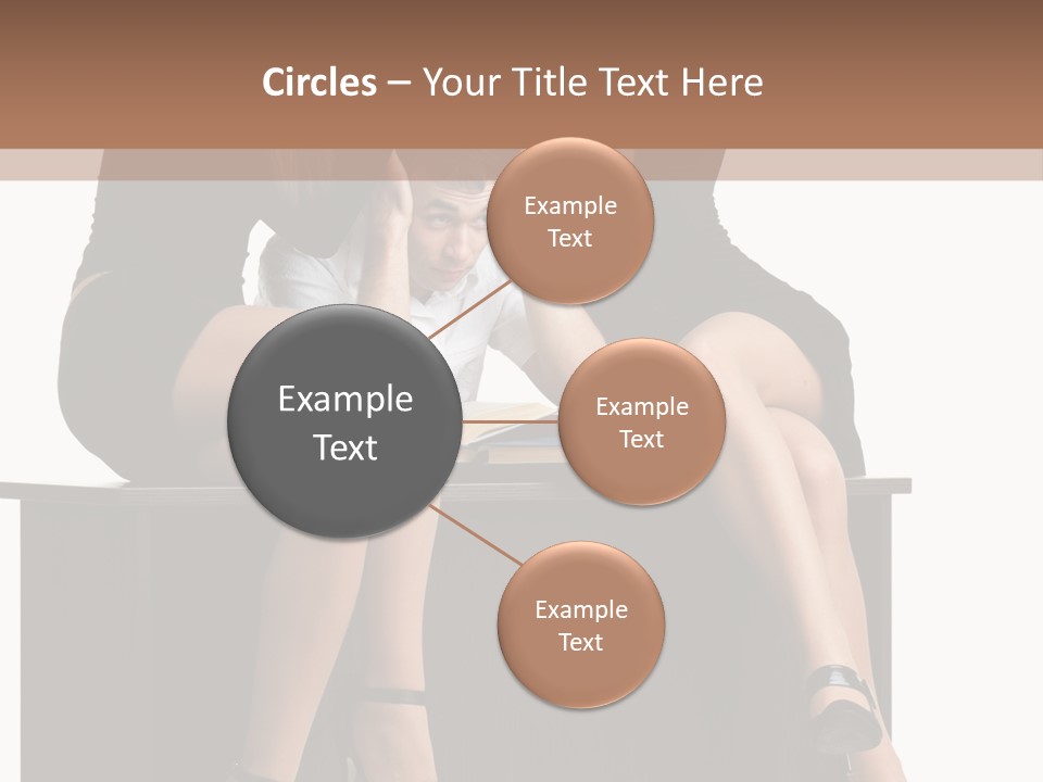 College Clever Friend PowerPoint Template