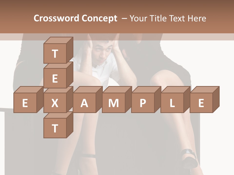 College Clever Friend PowerPoint Template