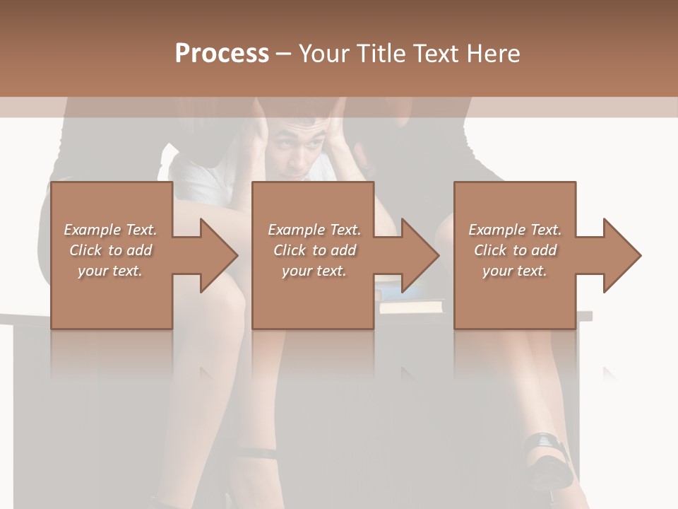 College Clever Friend PowerPoint Template