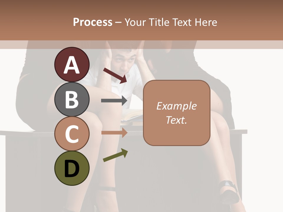 College Clever Friend PowerPoint Template