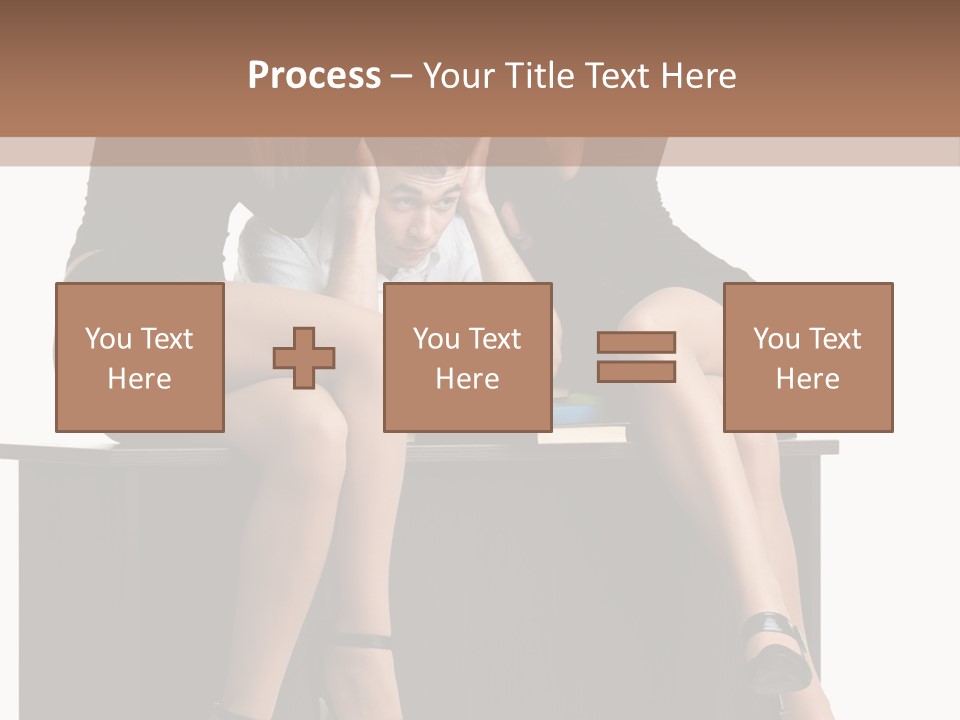 College Clever Friend PowerPoint Template