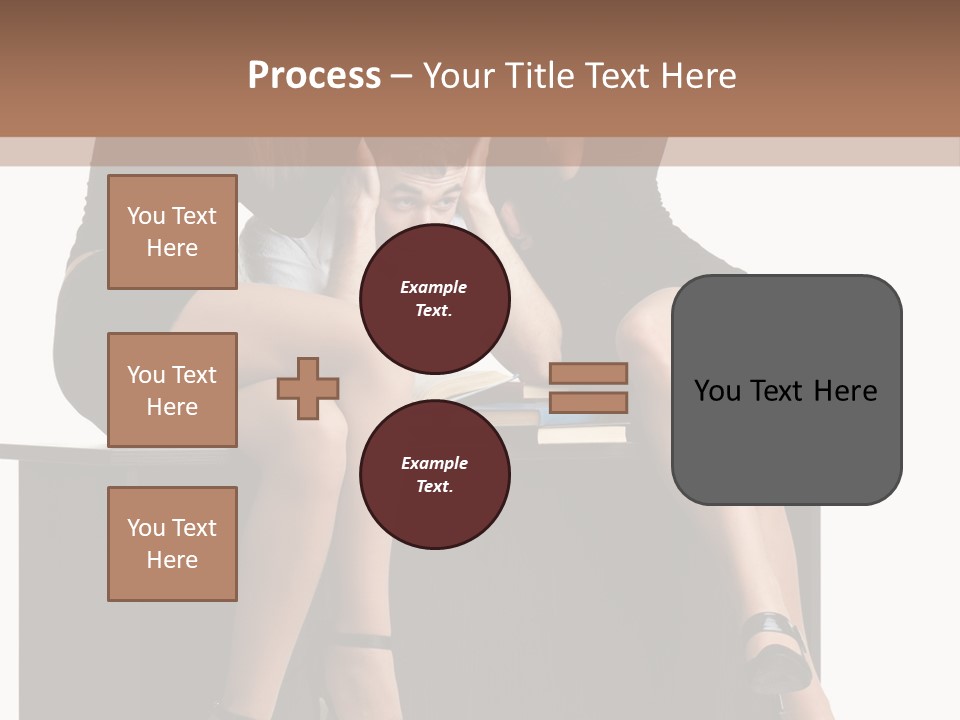 College Clever Friend PowerPoint Template