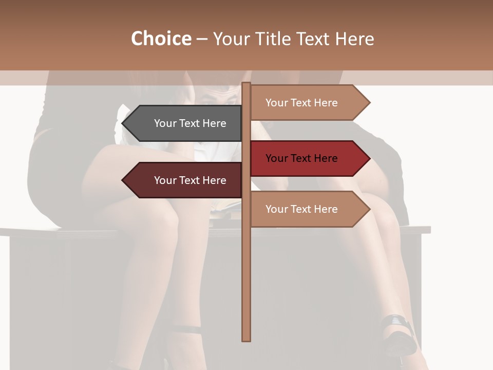 College Clever Friend PowerPoint Template
