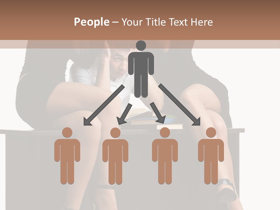 College Clever Friend PowerPoint Template