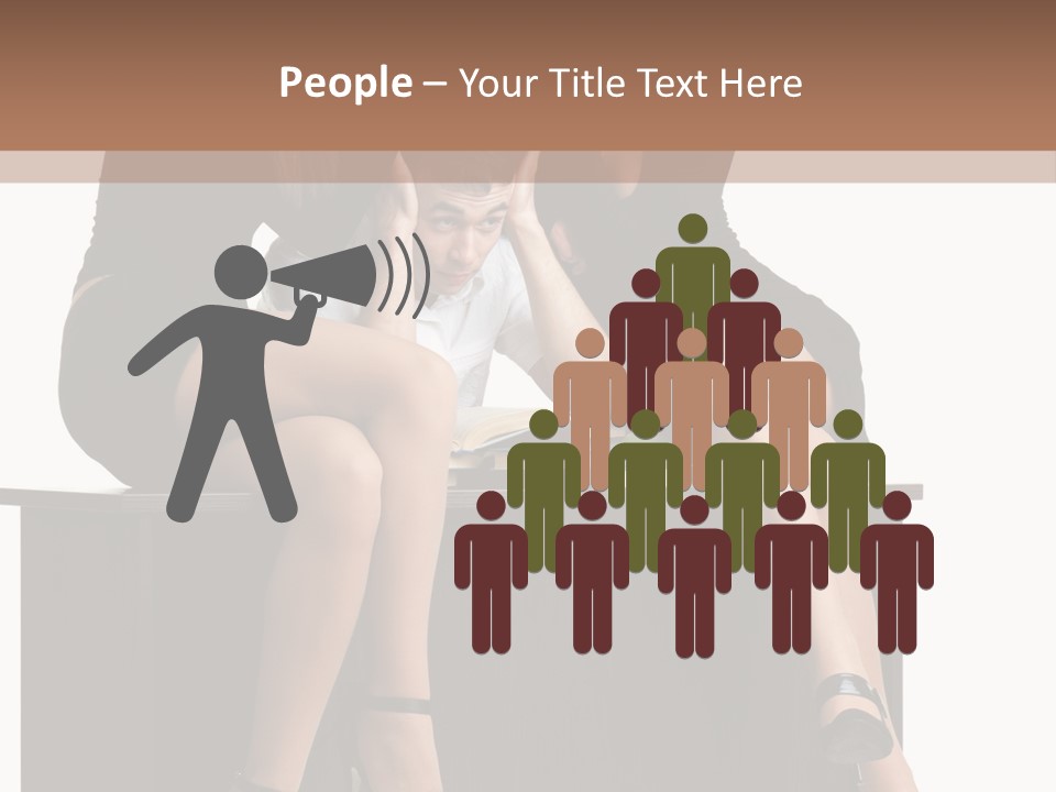 College Clever Friend PowerPoint Template