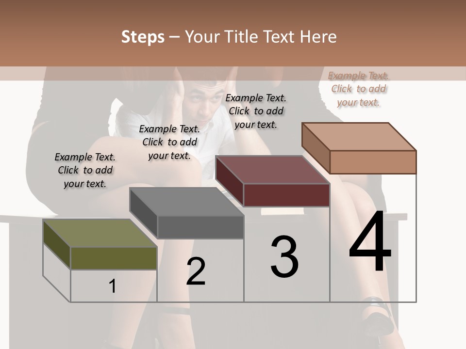 College Clever Friend PowerPoint Template