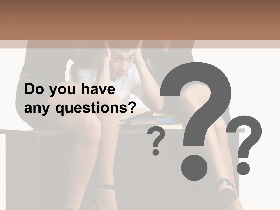 College Clever Friend PowerPoint Template