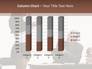 School University Sitting PowerPoint Template