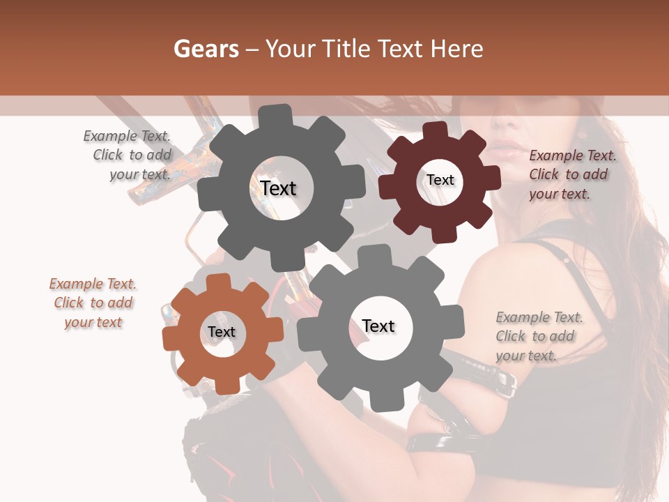 Cylinder Helmet Safeguard PowerPoint Template