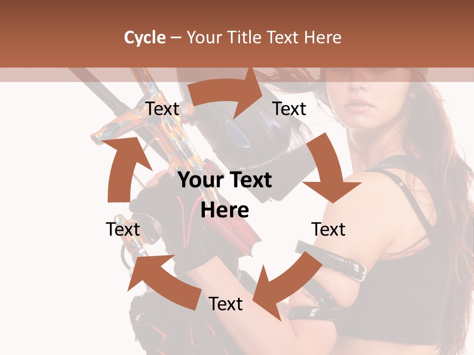 Cylinder Helmet Safeguard PowerPoint Template