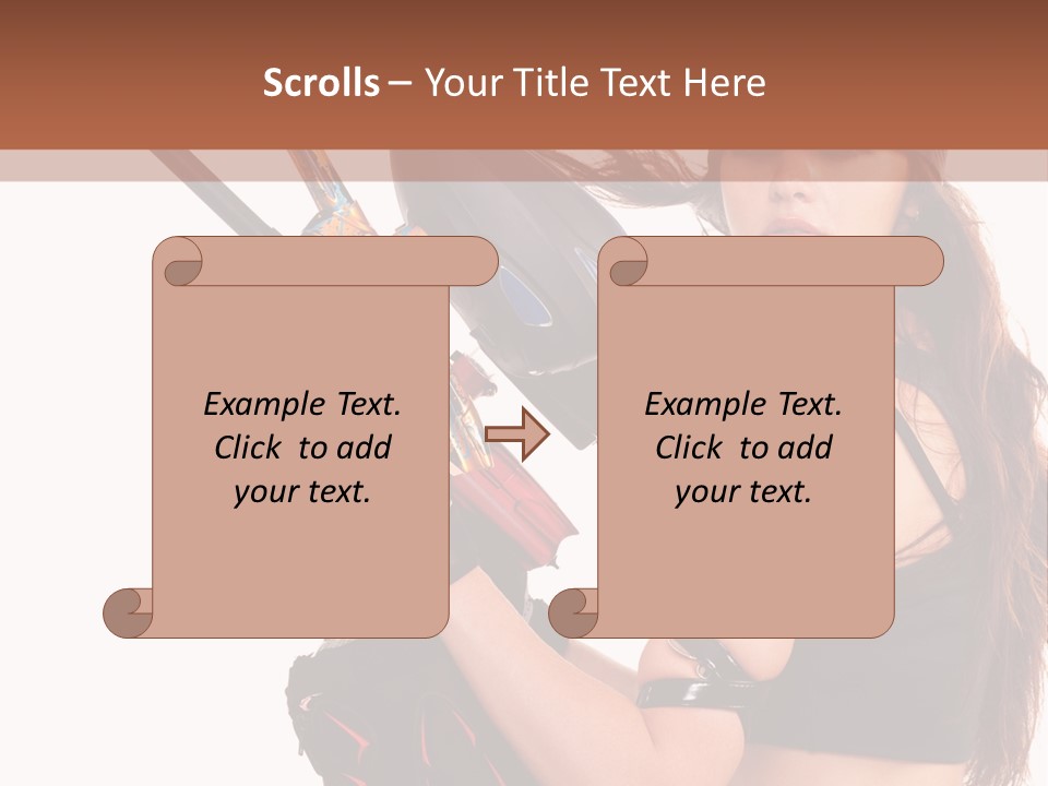 Cylinder Helmet Safeguard PowerPoint Template