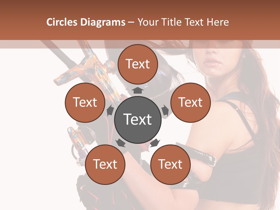 Cylinder Helmet Safeguard PowerPoint Template
