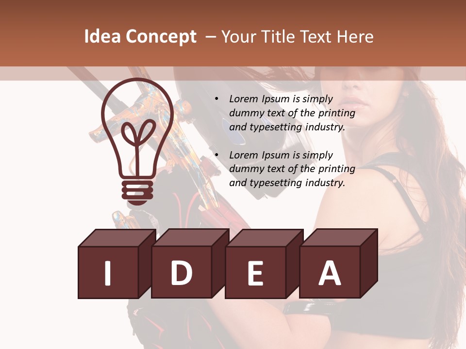 Cylinder Helmet Safeguard PowerPoint Template
