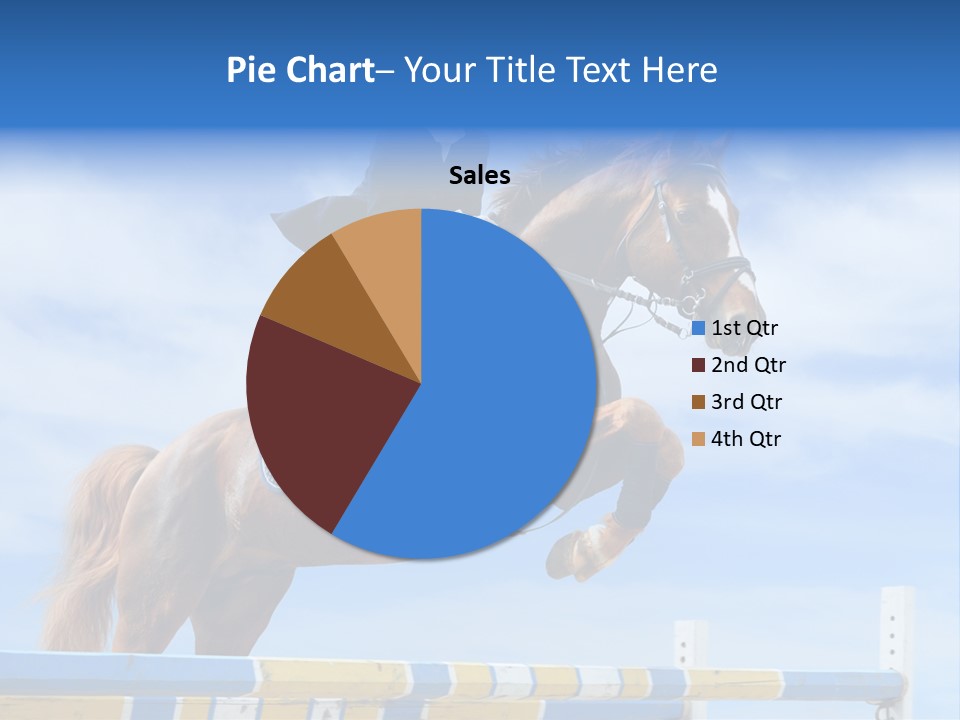 Fences Barrier Equestrian PowerPoint Template