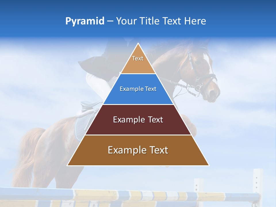 Fences Barrier Equestrian PowerPoint Template