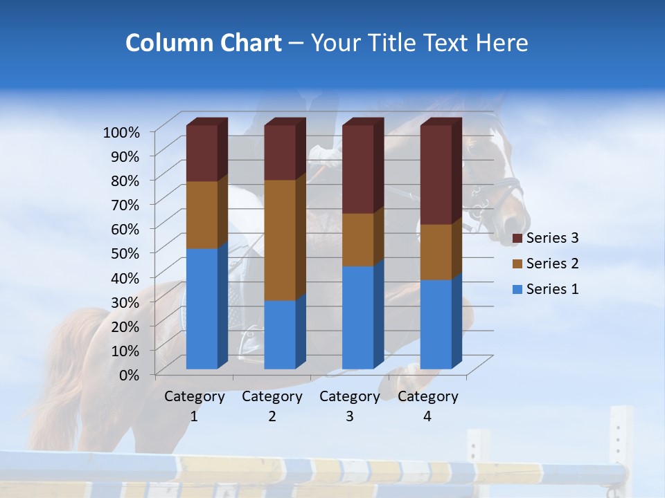Fences Barrier Equestrian PowerPoint Template