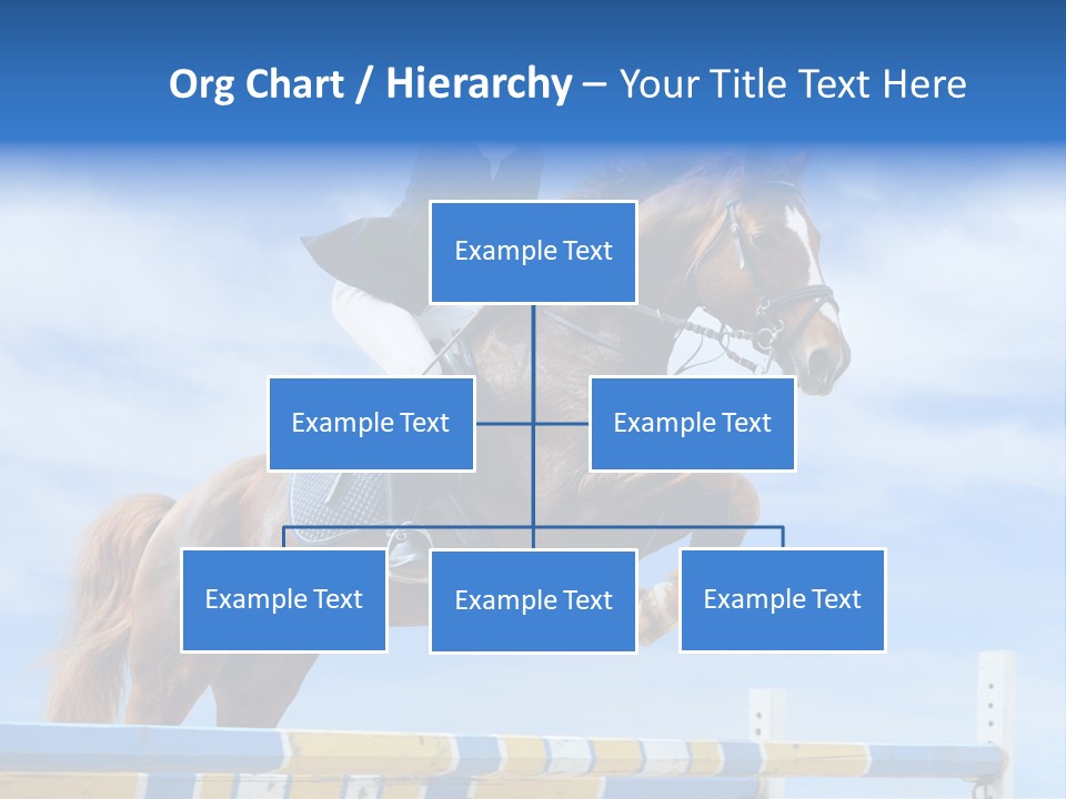 Fences Barrier Equestrian PowerPoint Template