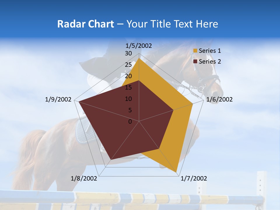 Fences Barrier Equestrian PowerPoint Template