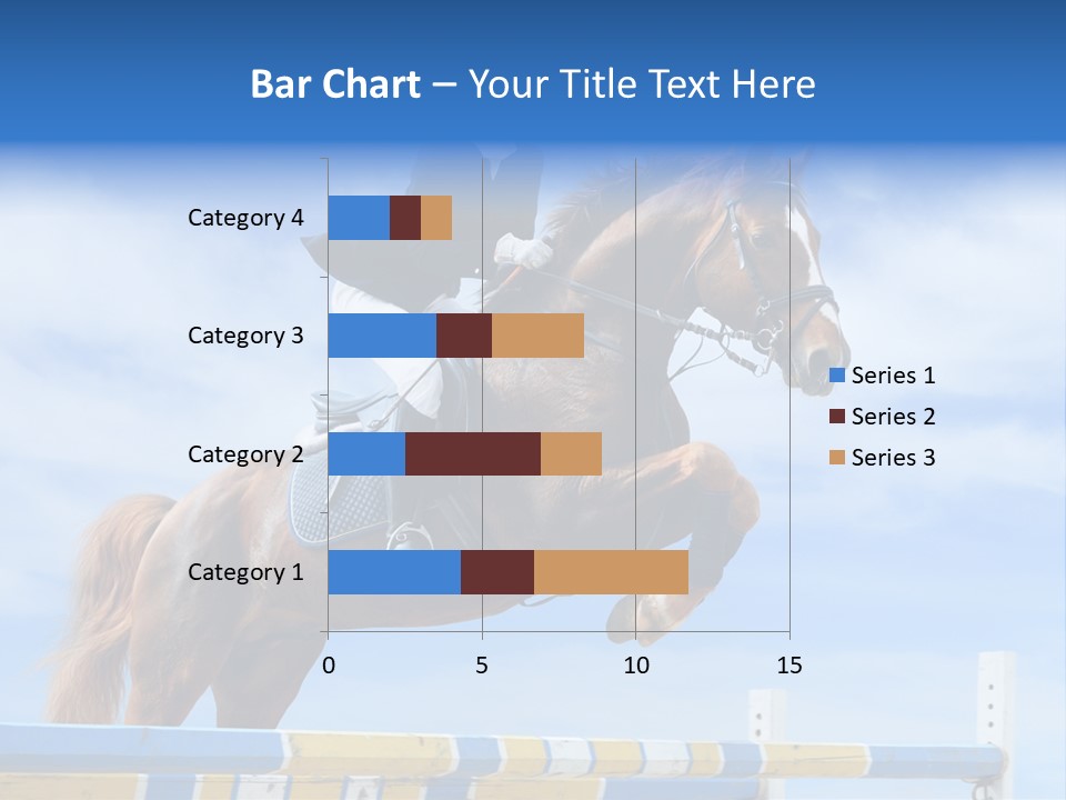 Fences Barrier Equestrian PowerPoint Template
