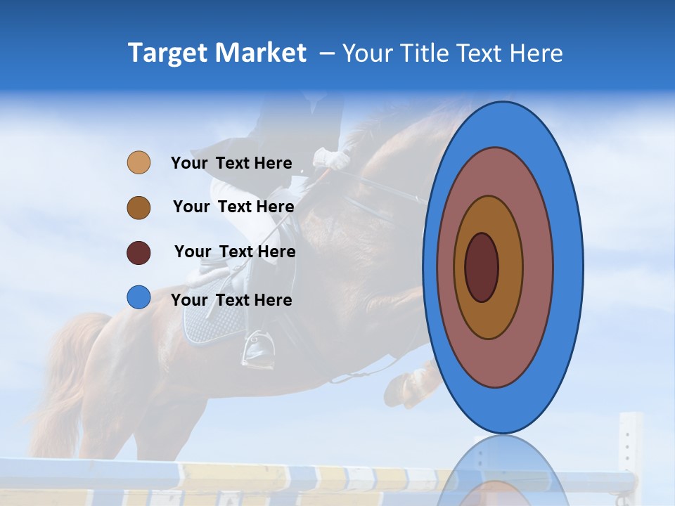 Fences Barrier Equestrian PowerPoint Template