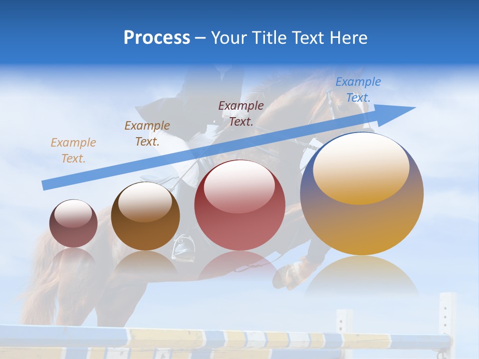 Fences Barrier Equestrian PowerPoint Template