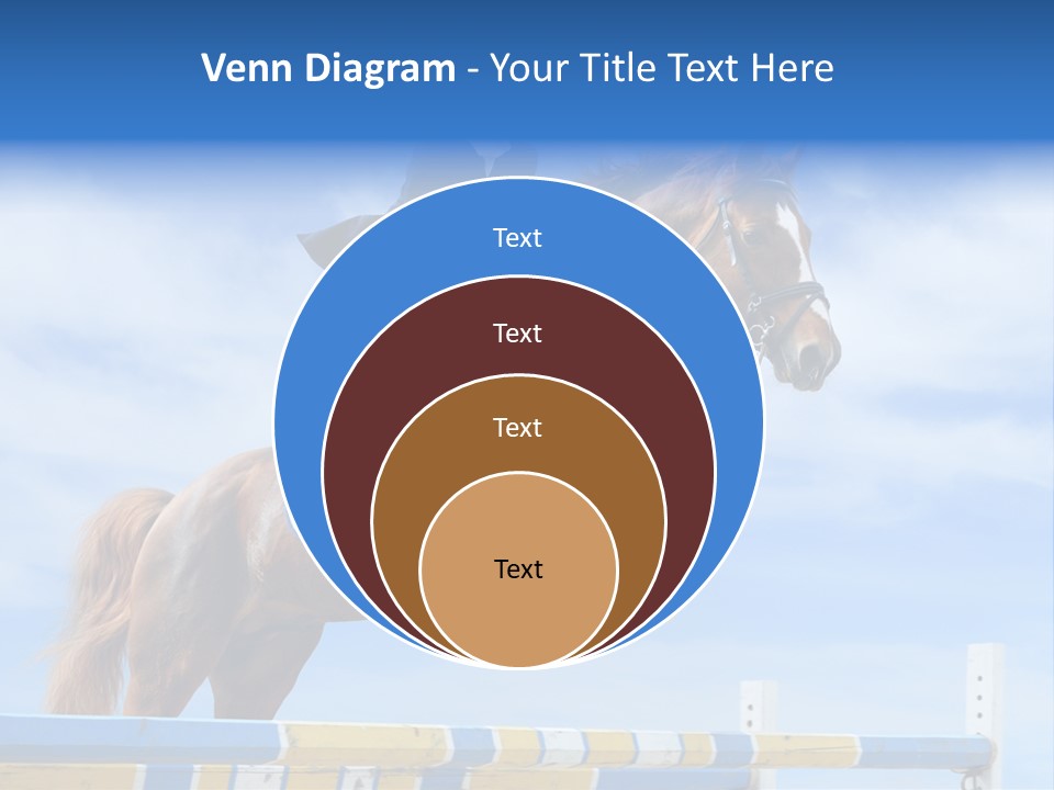 Fences Barrier Equestrian PowerPoint Template