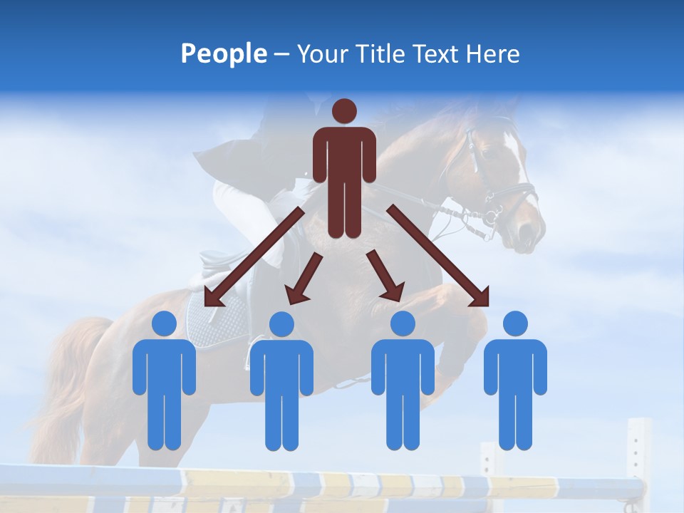 Fences Barrier Equestrian PowerPoint Template