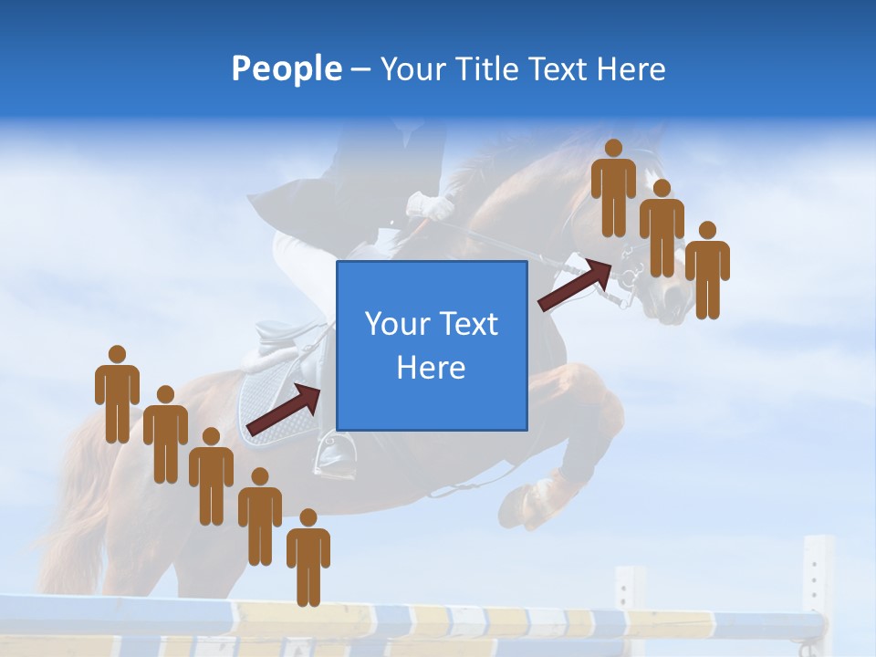 Fences Barrier Equestrian PowerPoint Template