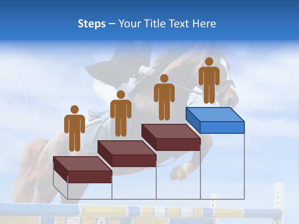 Fences Barrier Equestrian PowerPoint Template