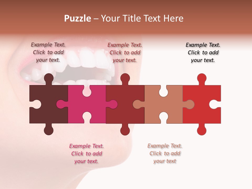 Lady Girl Background PowerPoint Template