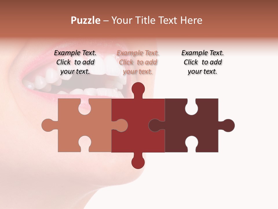 Lady Girl Background PowerPoint Template